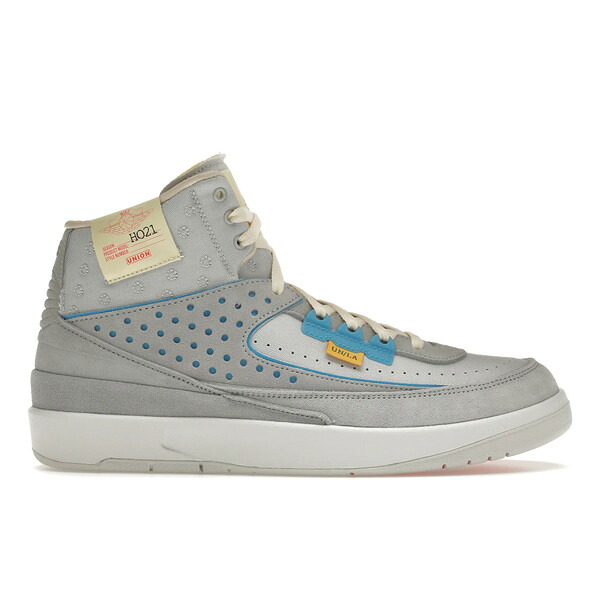 Jordan ジョーダン メンズ スニーカー  【Jordan 2 Retro SP Union Grey Fog】  大いさ US_6(24.0珊) Grey Fog/Siren Red-Light Smoke Grey メンズ靴-スニーカー-靴