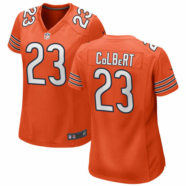 Justin Fields Chicago Bears Youth Orange Football Jersey • Kybershop