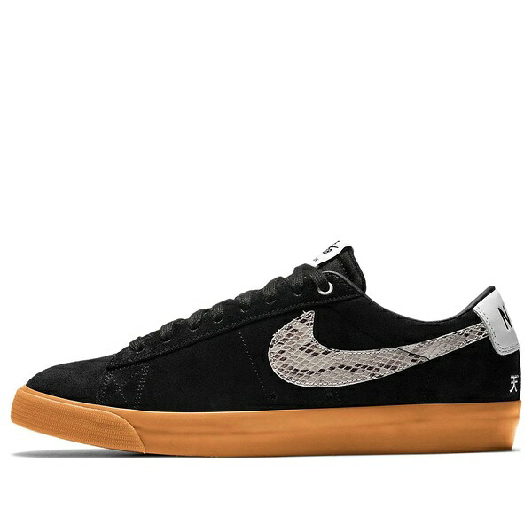 Nike ナイキ メンズ スニーカー 【Nike Wacko Maria x Blazer Low SB \u0027Snakeskin\u0027 DA7257-001】  大きさ US_9(27.0糎)