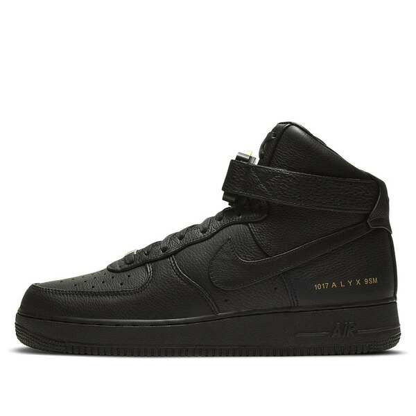 Nike ナイキ メンズ スニーカー 空軍 【Nike x 1017 ALYX 9SM Air Force 1 High \u0027Triple Black\u0027 CQ4018-001】  大きさ US_7(25.0糎)