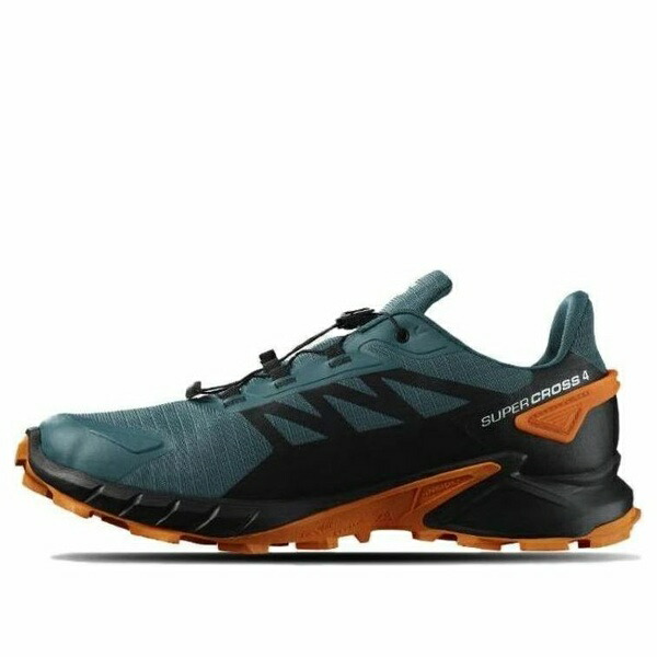 SALOMON サロモン メンズ スニーカー 【SALOMON Supercross 4 Gtx Blue Black Orange 471198】  サイズ US_10(28.0cm)