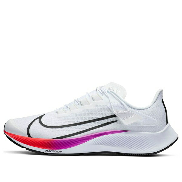 Nike ナイキ メンズ スニーカー 【Nike Air Zoom Pegasus 37 FlyEase 'White Multi-Color' CK8474-100】 サイズ US_M_13|asty
