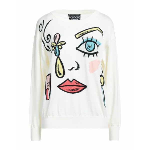 SALE／68%OFF】 ブティックモスキーノ レディース ニットセーター アウター Sweaters Ivory 