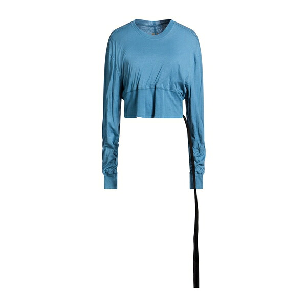 【貨物輸送無料】 リックオウエンス レディース パーカー・スウェットシャツ アウター Sweatshirts Azure