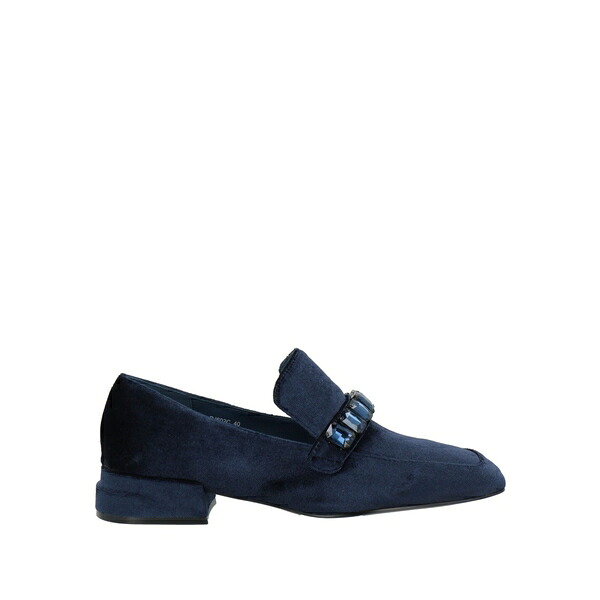 【貨物輸送無料】 ジャ航空マイル レディース スリッポン・ローファー シューズ Loafers Blue
