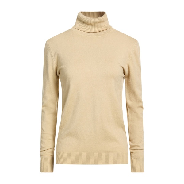 【送料無料】 アルヴィエロ マルティーニ プリマ クラッセ レディース ニット&セーター アウター Turtlenecks Beige｜asty