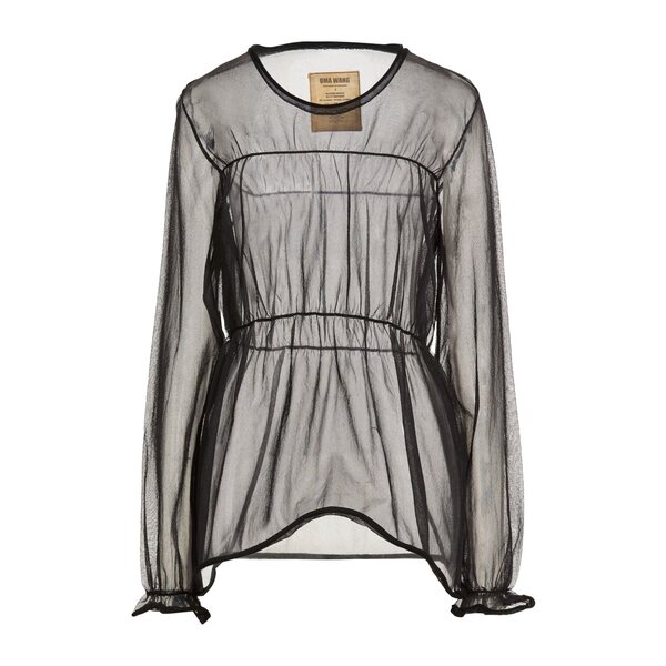 【貨物輸送無料】 ユマ・一 レディース プルオーバー トップス Tops Black