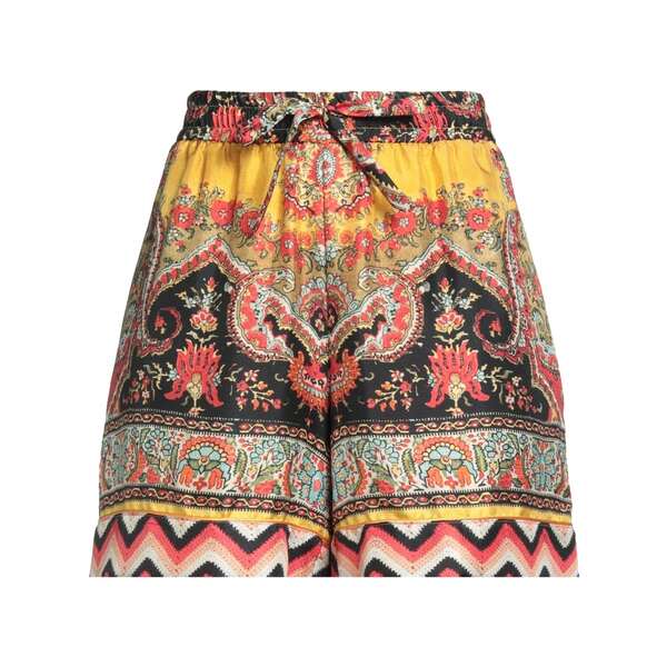 【貨物輸送無料】 ピエール・バルマン レディース 心地好いズボン下 ボトムス Shorts \u0026 Bermuda Shorts Yellow