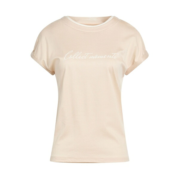 【送料無料】 イレブンティ レディース Tシャツ トップス T-shirts Beige｜asty