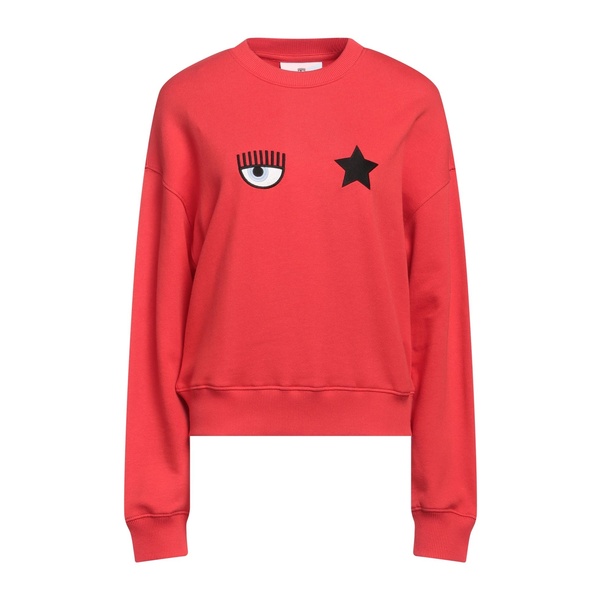 【貨物輸送無料】 シアラフェラーニ レディース パーカー・スウェットシャツ アウター Sweatshirts Red