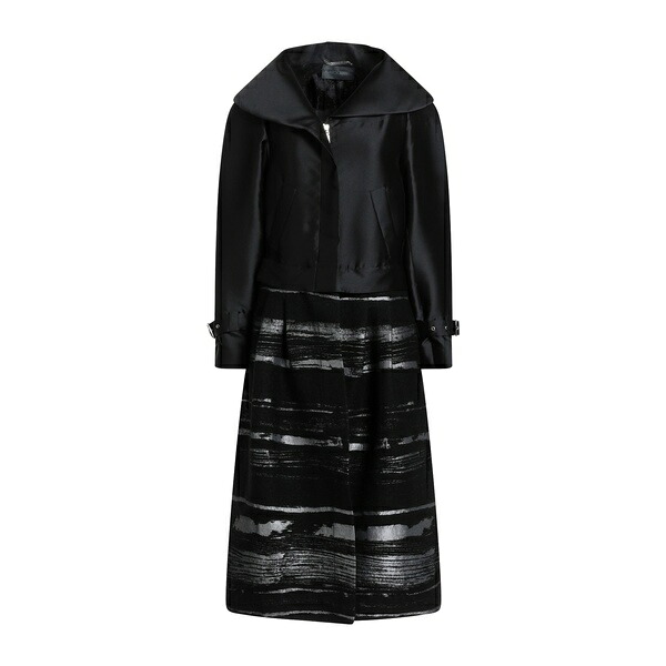 【送料無料】 アルベルタ フェレッティ レディース ジャケット＆ブルゾン アウター Coats Black｜asty
