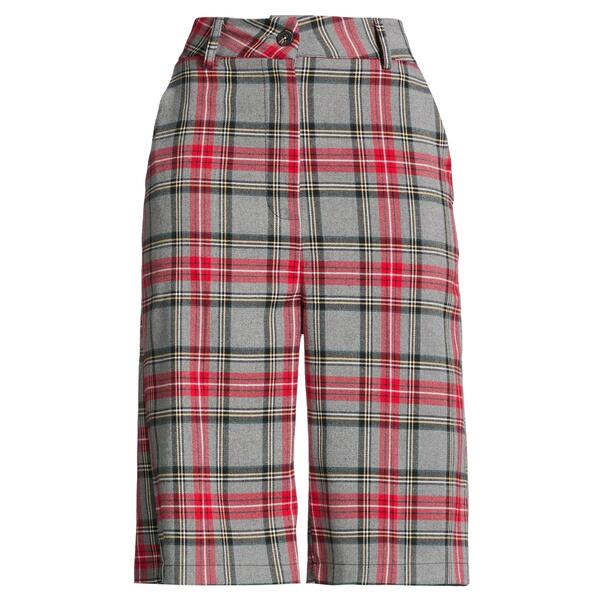 【送料無料】 ル ストレーゲ レディース カジュアルパンツ ボトムス Shorts & Bermuda Shorts Grey｜asty