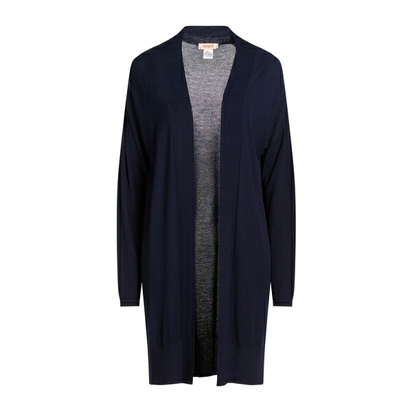 【貨物輸送無料】 コンタット レディース ジレー アウター Cardigans Blue