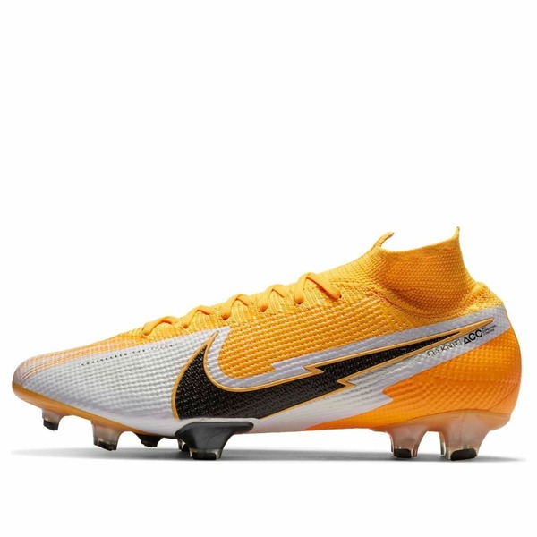 Nike ナイキ メンズ スニーカー  【Nike Mercurial Superfly 7 Elite FG \u0027Laser Orange\u0027 AQ4174-801】  大いさ US_12.5(30.5糎)