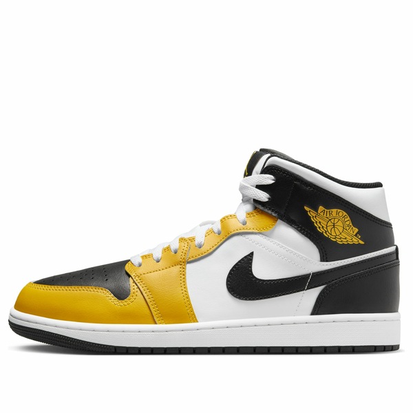 Jordan ジョーダン メンズ スニーカー 【Air Jordan 1 Mid 'Yellow Ochre' DQ8426-701】 サイズ US_M_18|asty