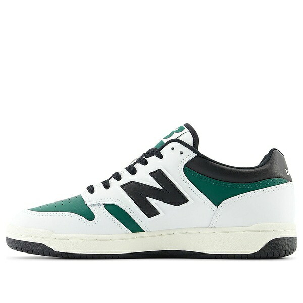 New Balance ニュー平衡にする メンズ スニーカー  【New Balance 480 \u0027White Marsh Green Black\u0027 BB480LTD】  大きさ US_9(27.0糎)