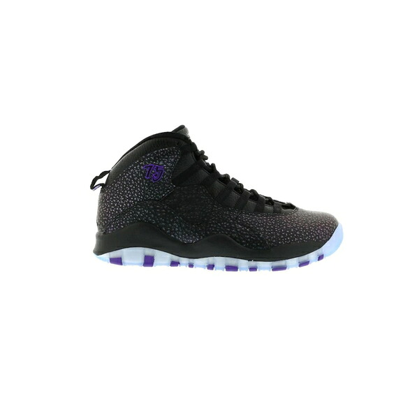 Jordan ジョーダン メンズ スニーカー  【Jordan 10 Retro Paris】  大きさ US_12(30.0糎) Black/Fierce Purple-Black