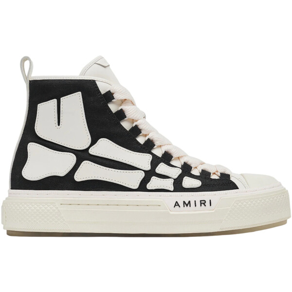 AMIRI アミリ メンズ スニーカー  【AMIRI Skel Court Hi Black White】  サイズ US_M_13 Black/White