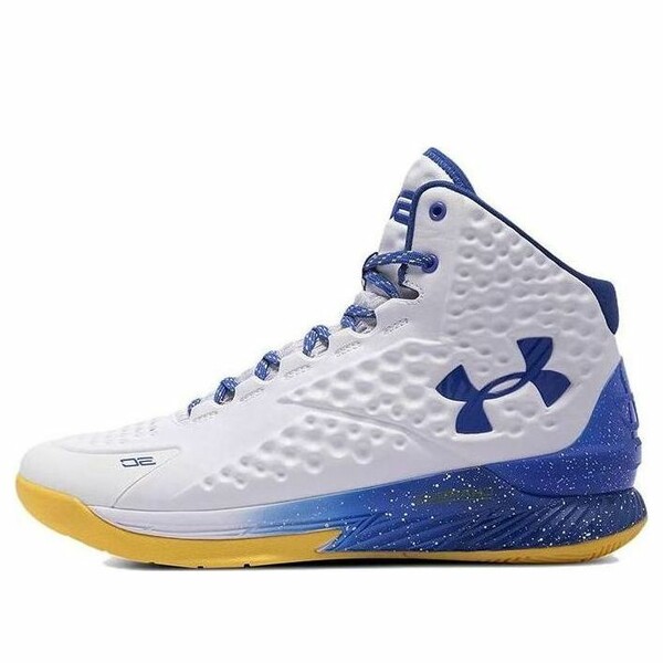 Under Armour アンダーアーマー メンズ スニーカー 【Under Armour Curry 1 Retro \u0027Dub Nation\u0027 2021 3024397-100】  大きさ US_11.5(29.5糎)