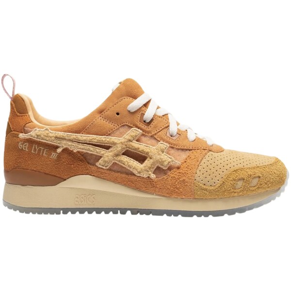 ASICS アシックス メンズ スニーカー 【ASICS Gel-Lyte III SneakerLAH HUNDRED% Teh Tarik】 サイズ US_11(29.0cm) Milk Tea/Caramel画像