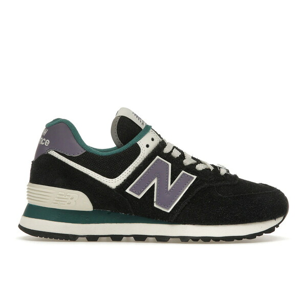 New Balance ニューバランス メンズ スニーカー 【New Balance 574 Black Blue】 サイズ US_M_13 Black/Blue｜asty