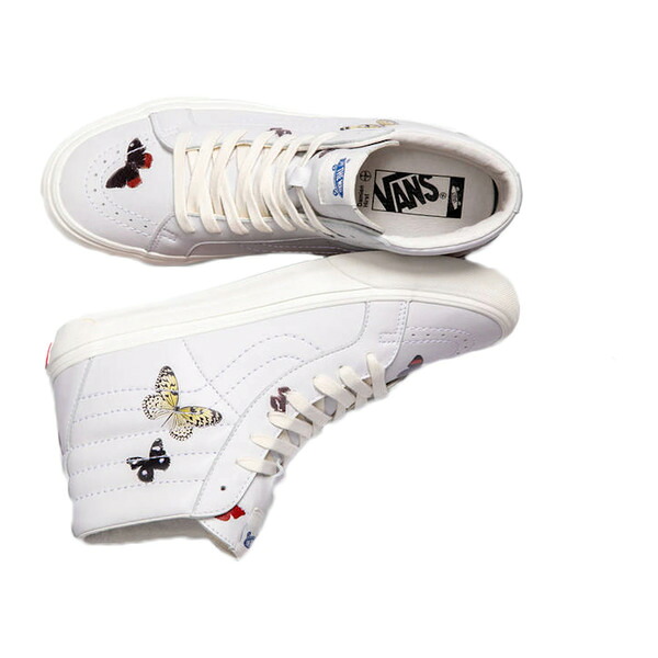 Vans バンズ メンズ スニーカー 【Vans Sk8-Hi Reissue VLT LX Damien Hirst Butterfly】 サイズ US_5(23.0cm) Butterfly/Marshmallow|asty