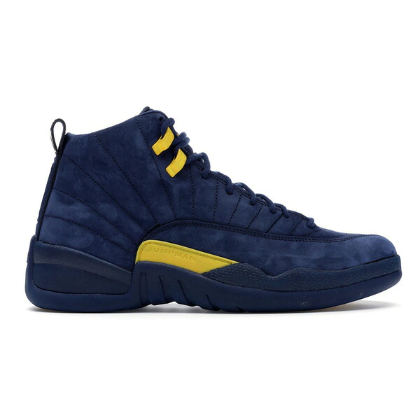 Jordan ジョーダン メンズ スニーカー  【Jordan 12 Retro Michigan】  大きさ US_11.5(29.5糎) College Navy/Amarillo