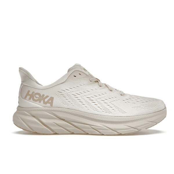Hoka One One ホカオネオネ メンズ スニーカー  【Hoka One One Clifton 8 Eggnog Shifting Sand】  大きさ US_7.5(25.5糎) Eggnog/Shifting Sand