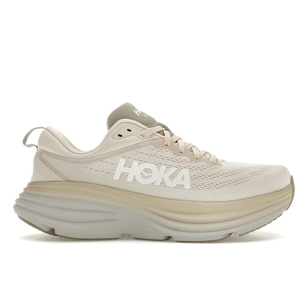 Hoka One One ホカオネオネ メンズ スニーカー  【Hoka One One Bondi 8 Oat Milk Barley】  サイズ US_10.5(28.5cm) Oat Milk/Barley