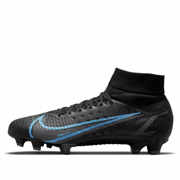 Nike ナイキ メンズ スニーカー  【Nike Mercurial Superfly 8 Pro FG \u0027Black Photo Blue\u0027 CV0961-004】  大きさ US_8.5(26.5糎)