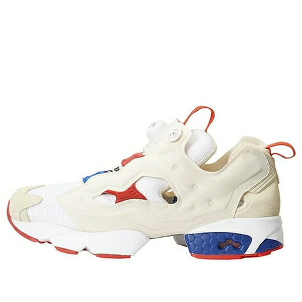 Reebok リーボック メンズ スニーカー 【Reebok Instapump Fury Maison Kitsune Paris 'White Black Royal Blue' AQ9948】 サイズ US_6(24.0cm)｜asty