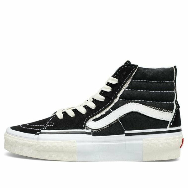Vans バンズ メンズ スニーカー 【Vans SK8-Hi Reconstruct BLACKWHITE VN0005UK6BT】 サイズ US_5.5(23.5cm)｜asty