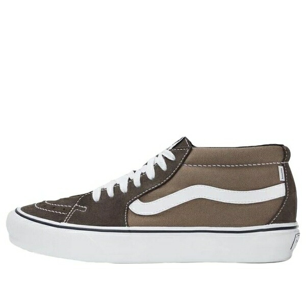 Vans バンズ メンズ スニーカー  【Vans x JJJJound Sk8-Mid Vault LX \u0027Brown\u0027 VN0A7TNH2D7】  大きさ US_9.5(27.5糎)