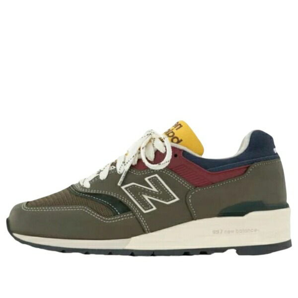 New Balance ニュー平衡にする メンズ スニーカー  【New Balance x Aim? Leon 997 MiUSA \u0027Dore Dark Moss Angora\u0027 U997AIM】  大きさ US_9(27.0糎)
