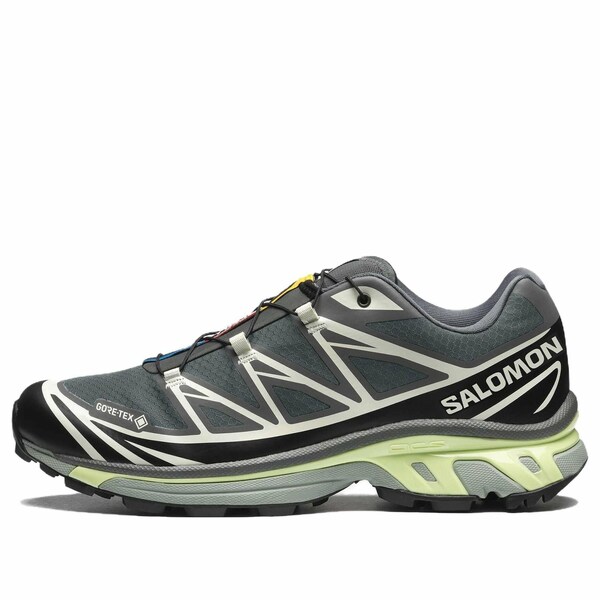 SALOMON サロモン メンズ スニーカー 【SALOMON XT-6 Gore-Tex 'Black Lime Cream' 475813】 サイズ US_5.5(23.5cm)|asty