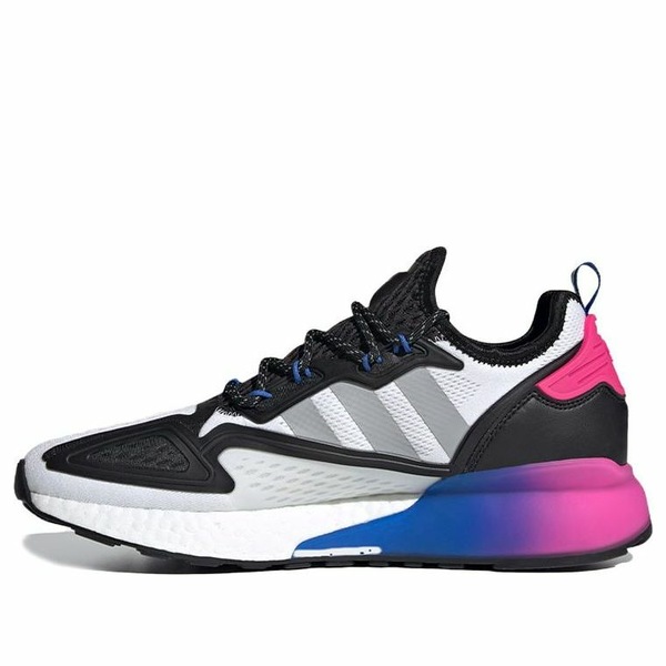 adidas アディダス メンズ スニーカー  【adidas ZX 2K Boost \u0027White Multi\u0027 FX8835】  大いさ US_6(24.0糎) 靴-メンズ靴