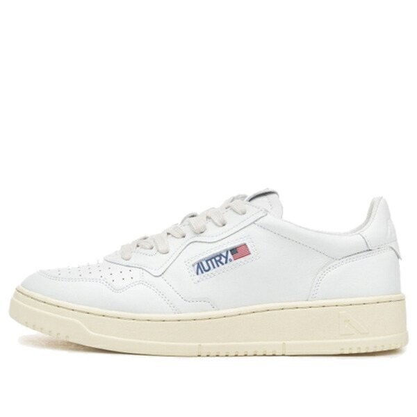 AUTRY オートリー メンズ スニーカー  【Autry Medalist Low Leather White AULM-LL15】  サイズ US_M_14