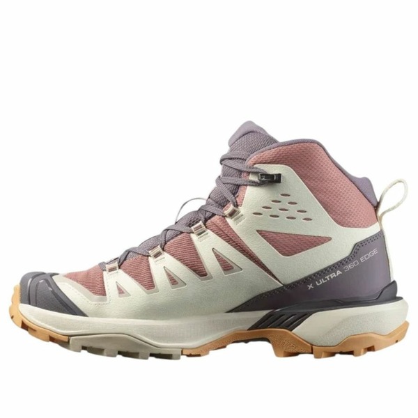 SALOMON サロモン レディース スニーカー  【(WMNS) SALOMON X Ultra 360 Edge Mid Gore-Tex \u0027Burlwood Vanilla Ice\u0027 478164】  大きさ US_7.5(24.5糎)