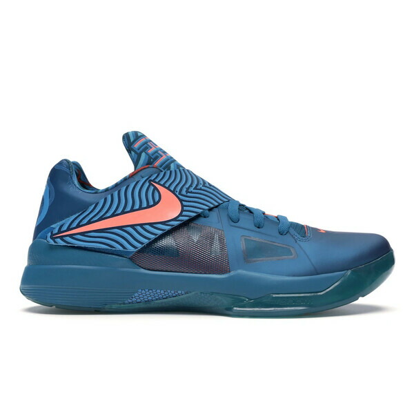 Nike ナイキ メンズ スニーカー 【Nike KD 4 Year of the Dragon】 サイズ US_8.5(26.5cm) Green Abyss/Dark Mango-Current Blue画像