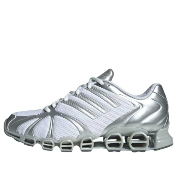 adidas アディダス メンズ スニーカー Cloud White / Silver Metallic / Matte Silver 【adidas Mega Ghostride \u0027Cloud White Silver Metallic\u0027 JQ0555】  大きさ US_6(24.0糎)