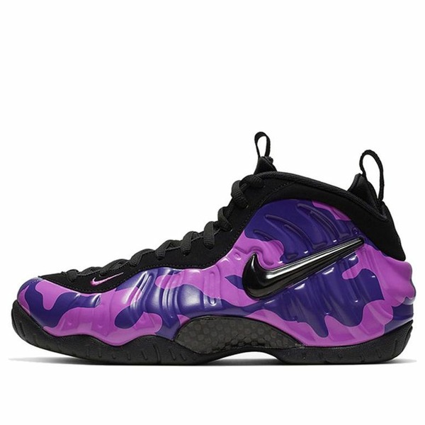 Nike ナイキ メンズ スニーカー Black/Court Purple-Hyper Violet 【Nike Air Foamposite Pro \u0027Purple Camo\u0027 624041-012】  大いさ US_11(29.0糎) スニーカー-メンズ靴-靴