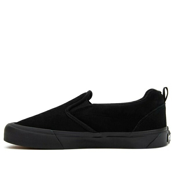 Vans バンズ メンズ スニーカー Black 【Vans Knu Slip \u0027Black\u0027 VN0009QDBKA】  大きさ US_9.5(27.5糎)
