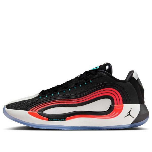 Air Jordan ジョーダン メンズ スニーカー Black/White/University Red/Chilling Blue 【Air Jordan Luka 4 PF 'Bloodline' HF0824-001】 サイズ US_5.5(23.5cm)画像
