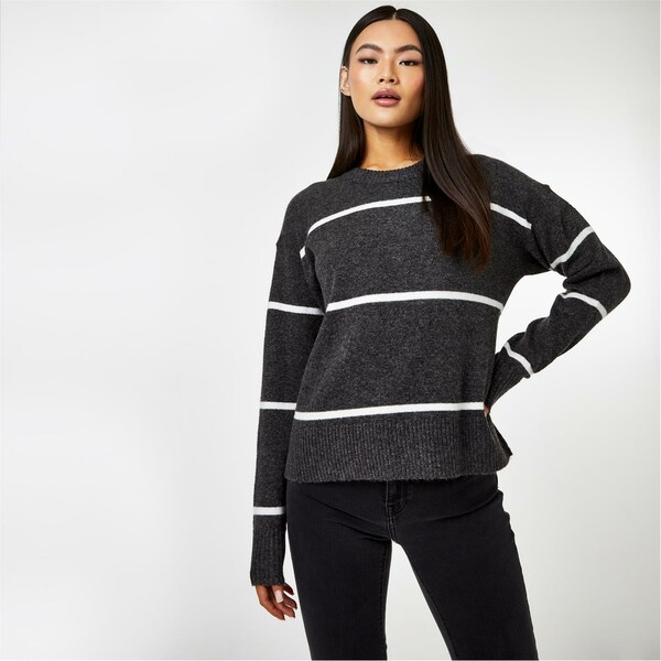 種類豊富な品揃え ジャック ウィルス レディース ニットセーター アウター Stripe Crew Neck Jumper Kratohealthcare