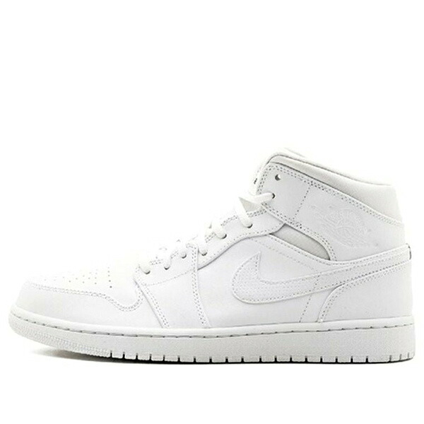 Jordan ジョーダン メンズ スニーカー 【Air Jordan 1 Retro Mid 'White' 554724-110】 サイズ US_8(26.0cm)｜asty