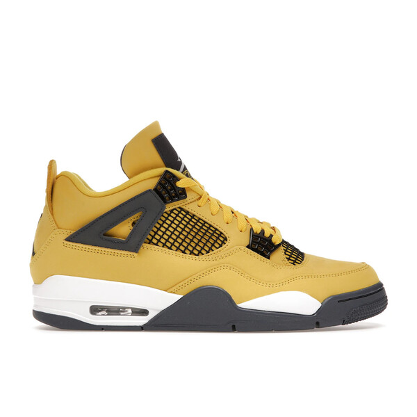 Jordan ジョーダン メンズ スニーカー 【Jordan 4 Retro Lightning (2021)】 サイズ US_8(26.0cm) Tour Yellow/White-Dark Blue Grey｜asty 88,800円