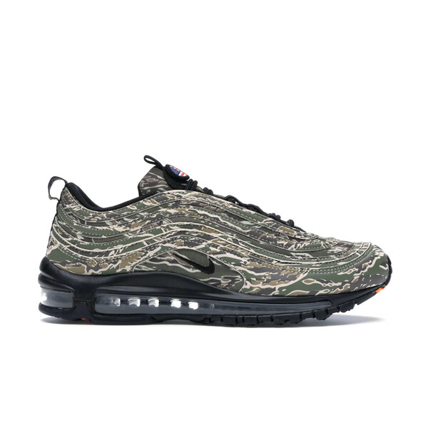 Nike ナイキ メンズ スニーカー  【Nike Air Max 97 Country Camo (USA)】  大いさ US_M_13 Medium Olive/Black-Desert Sand-Ridgerock 靴-スニーカー