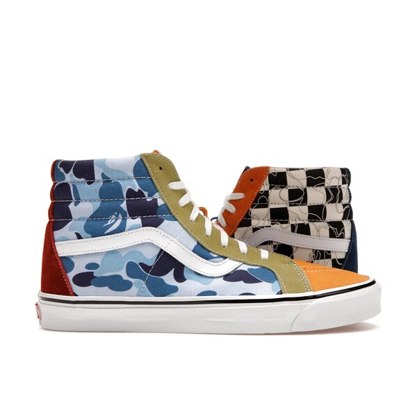 Vans バンズ メンズ スニーカー 【Vans Sk8-Hi DX Bape Multi Camo】 サイズ US_9(27.0cm) Multi/Multi/Multi|asty