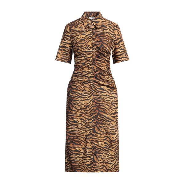 【送料無料】 ガニー レディース ワンピース トップス Midi dresses Beige