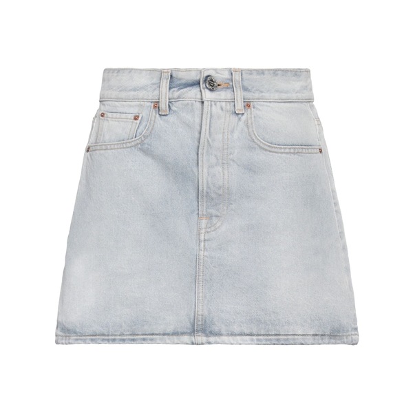 【送料無料】 ヴェトモン レディース スカート ボトムス Denim skirts Blue